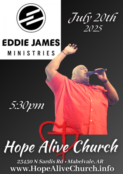 Eddie James- July 20